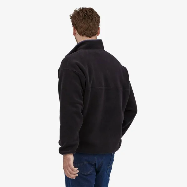 Patagonia Men's Synchilla Snap-T Pullover - Gem Stripe: New Navy, Xs