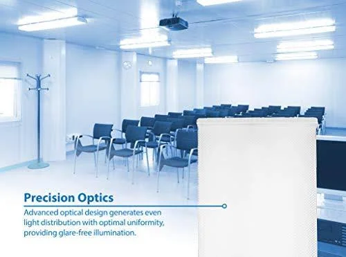 Nicor Lighting ACW-20-4S-UNV-30K 3000K Dimmable LED Wraparound with Prismatic Acrylic Lens, 4&