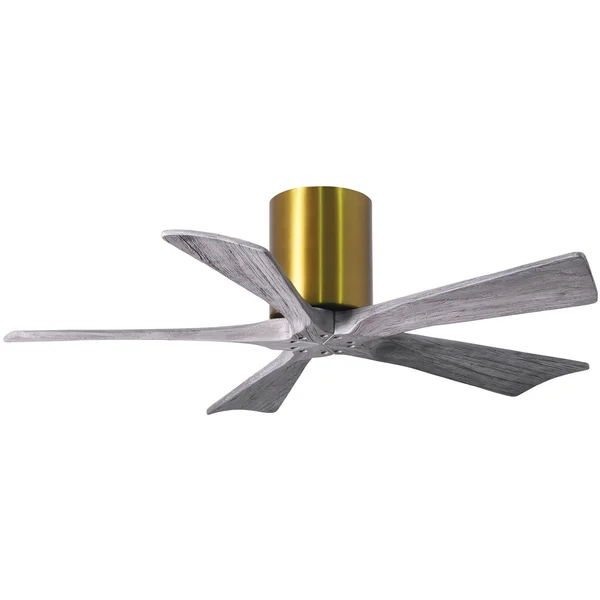 Irene Hugger Ceiling Fan by Matthews Fan Company, Polished Chrome, IR5H-CR-BW-60