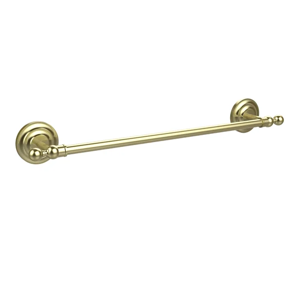 Allied Brass Que New Collection 18 inch Towel Bar Satin Brass