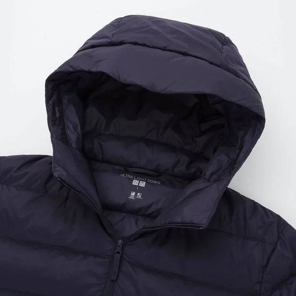 Uniqlo Men's Ultra Light Down Puffer Parka - Orange, XL