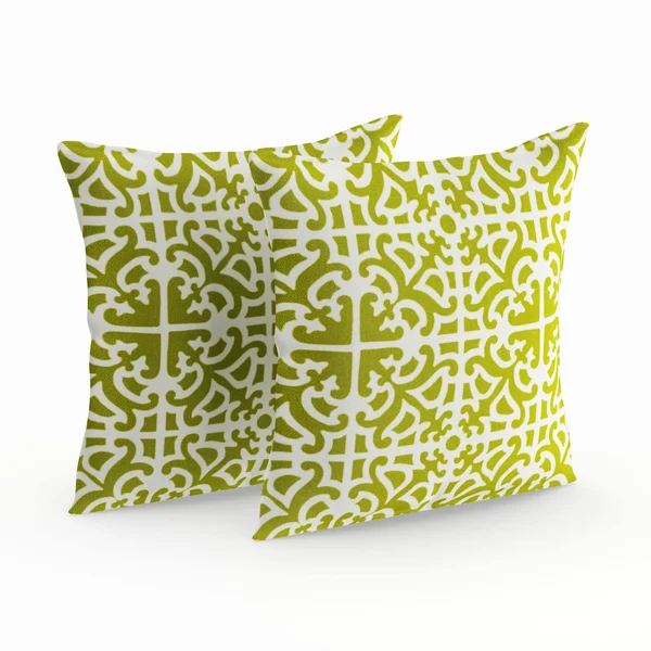 Havenside Home Coopers Grass Outdoor 17-inch Accent Pillow (Set of 2)