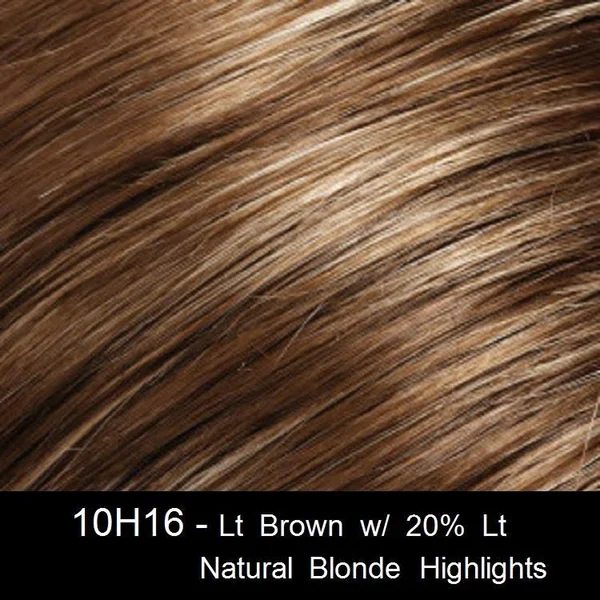 Jon Renau Essentially You Hair Addition, 10H16 Latte