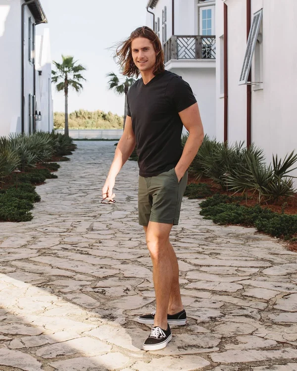 Men's Everyday Shorts - Rhone 8x22 Resort Short, Orbita, 28