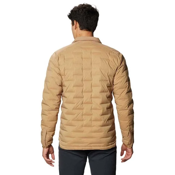 Mountain Hardwear Men's Super/DS Climb Shacket - Large - Sandstorm