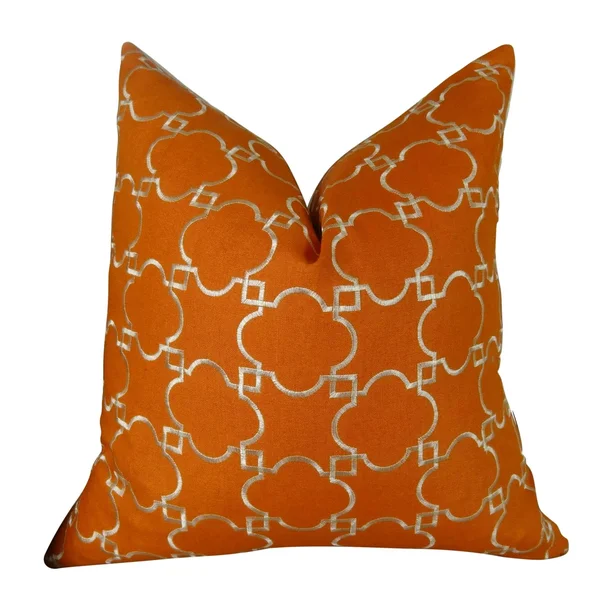 Plutus Fresh Mango Handmade Throw Pillow - Double Sided