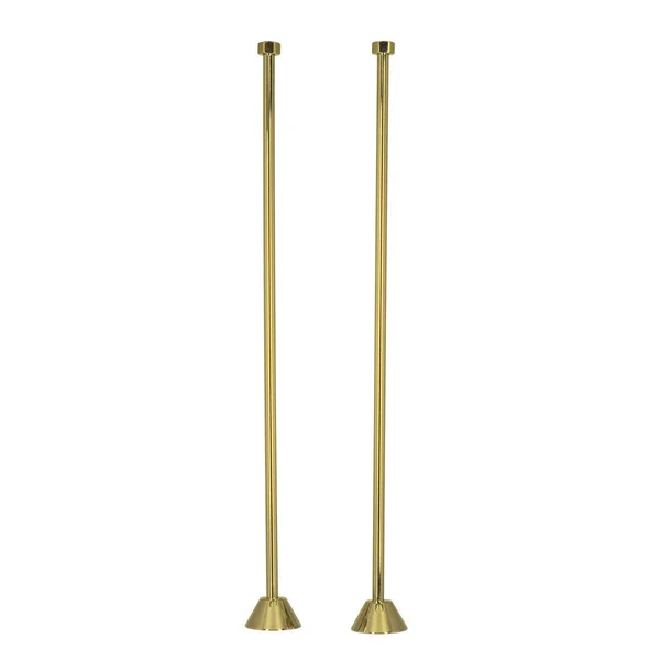 Randolph Morris Clawfoot Tub Supply Lines - Straight RMN1309SDPB