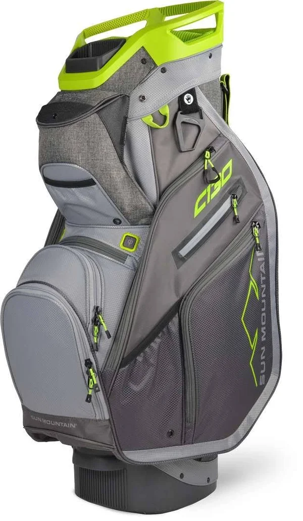 Sun Mountain C-130 5-Way Cart Bag - Navy/White/Red
