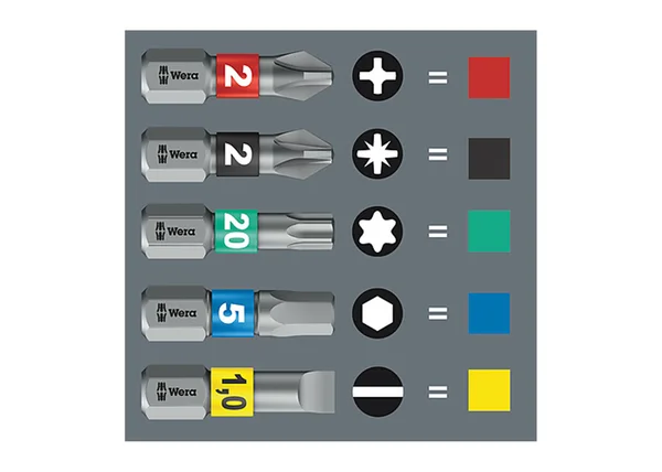 Wera 05057697001 Bit-Check 30 Impaktor 2 Bit Assortment
