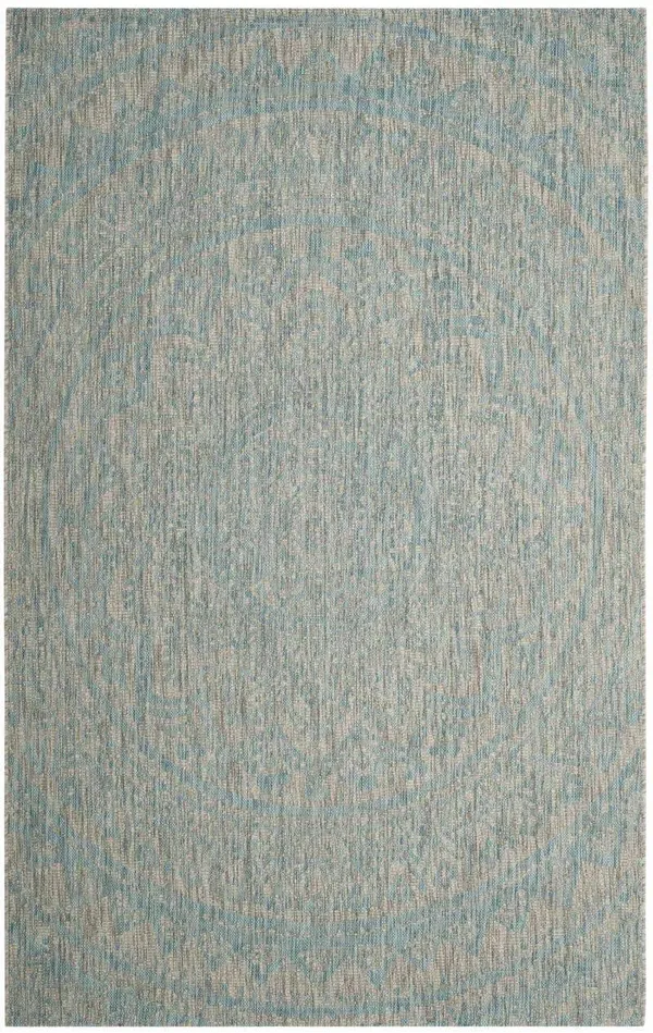 Safavieh Courtyard Collection CY8734-37112 Indoor/Outdoor Area Rug - 6& 7x22 x 9& 6