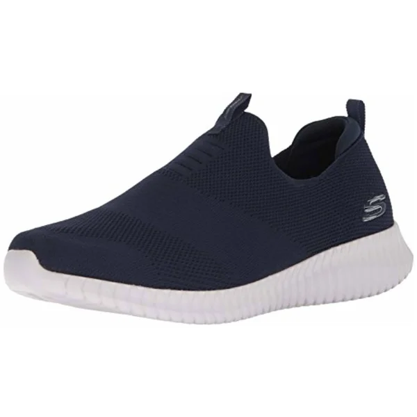Skechers Men's Elite Flex Wasick Slip on Sneaker, Navy