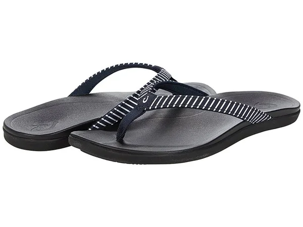 Olukai Ho&opio 9, Trench Blue/ Stripe (Women's)