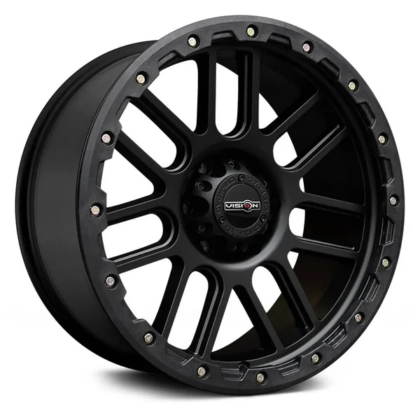 Vision Matte Black Nemesis Wheel 111-2950MB18