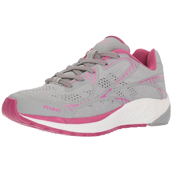 Women's Propet One LT Grey/Berry - in Size 9