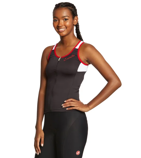 Castelli 2017 women solare top black/white/red (4517064-101) M - BLACK/WHITE/RED