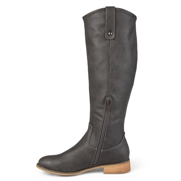 Journee Collection Women's Taven Extra-Wide Calf Boot Black 9