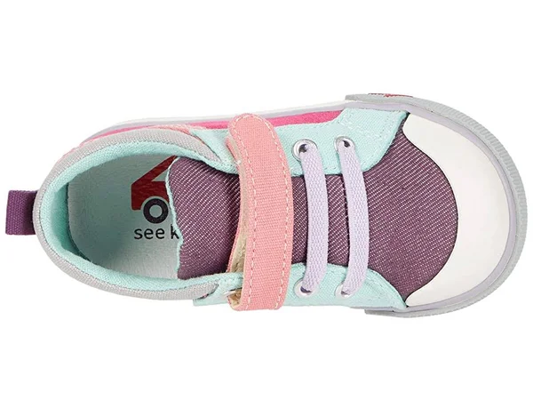 See Kai Run - Kristin Sneakers for Kids, Purple/Berry, 9 M Toddler