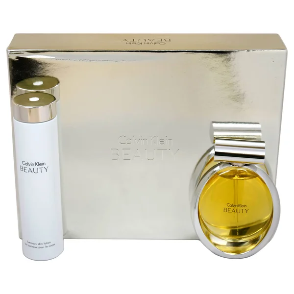 Calvin Klein Beauty by Calvin Klein for Women - 2 PC Gift Set 3.4oz EDP Spray 6.7oz Luminous Skin Lotion