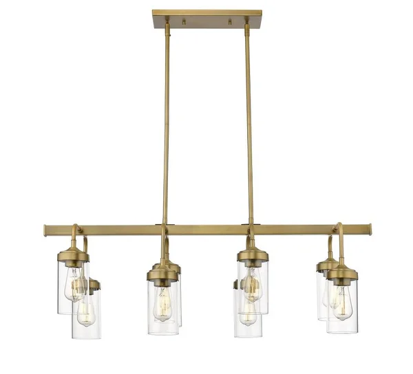 Z-Lite 617-8L-PN Calliope 8 Light Pendant - Polished Nickel