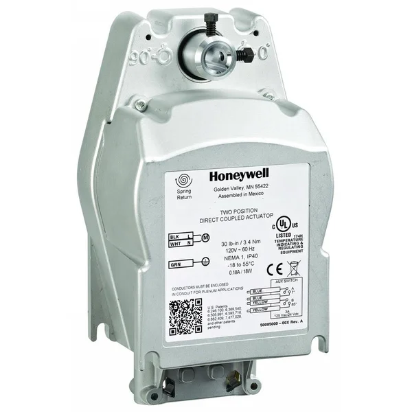 Honeywell - 80 lb-in Fire Smoke Actuator - MS4109F1010