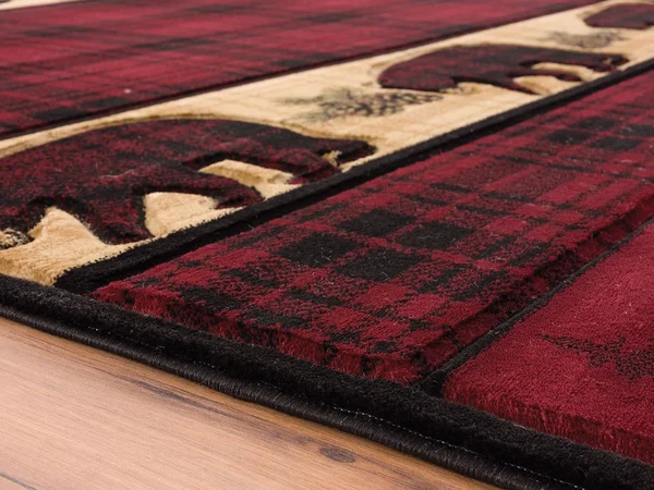 United Weavers Cottage Bear Stone Burgundy Area Rug 7&10x22 x 10&6x22