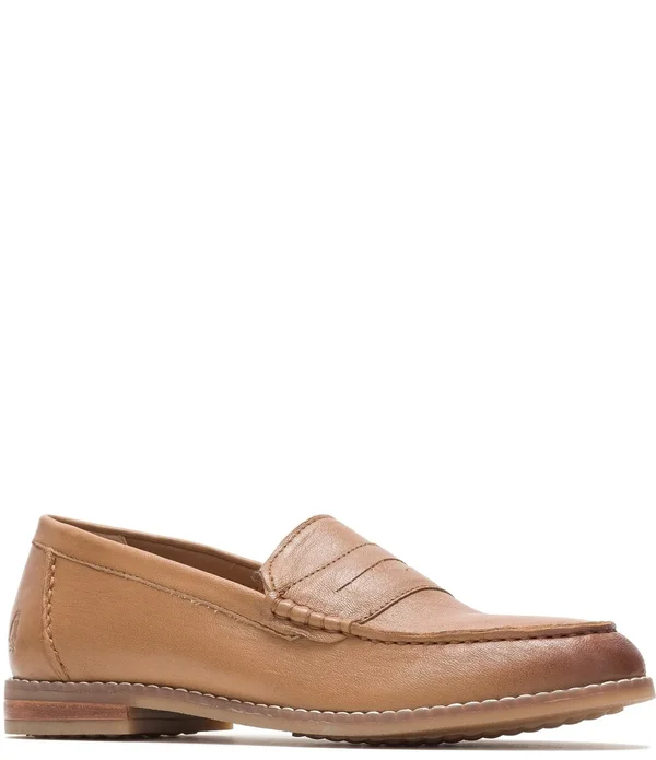 Hush Puppies Wren Loafer PF 9.5 Women's Tan