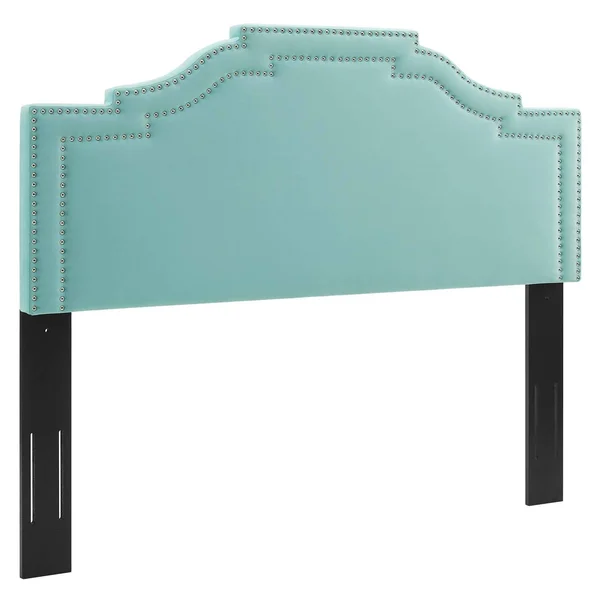Full/Queen Lucia Performance Velvet Headboard Mint - Modway
