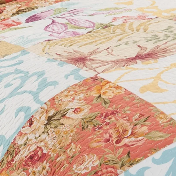Cu0026F Home Francesca Quilt Set - King