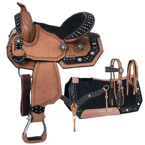 Silver Royal High Noon Mini Saddle Package Brown