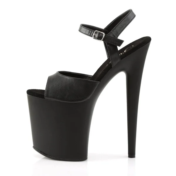 Pleaser - FLAMINGO-809 7, Black Patent/Black
