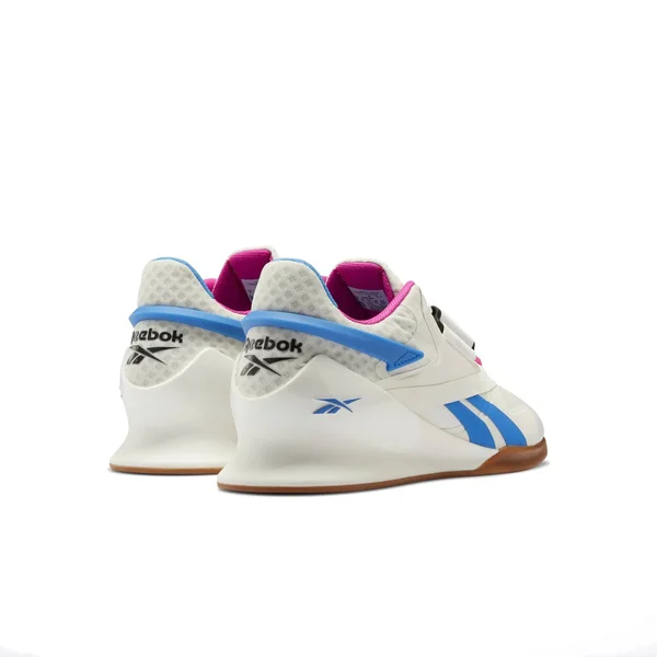 Reebok Legacy Lifter II - Women's - Chalk, Proud Pink, Horizon Blue - 8.5