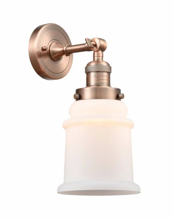 Innovations Lighting-Canton 1 Light Semi-Flush Mount-201F-PC-G181