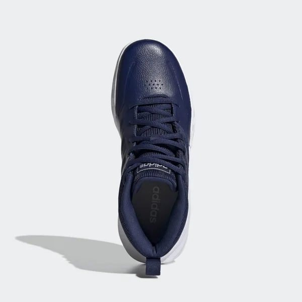 Adidas Boys& Own The Game Basketball Shoes, Wide - Blue