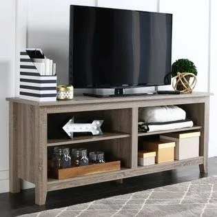 Walker Edison 58x22 Driftwood TV Stand Console