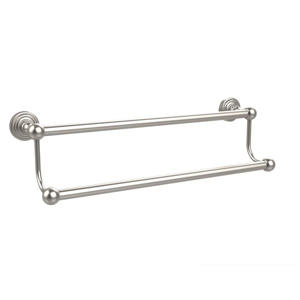 Allied Brass Waverly Place Collection 18 inch Double Towel Bar Antique Brass