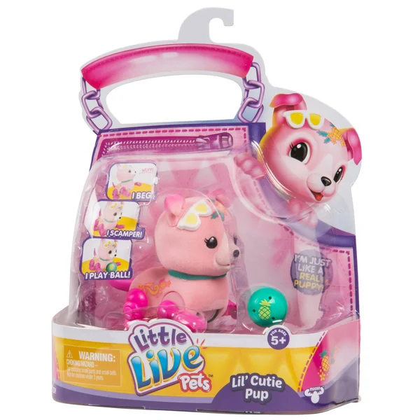 Little Live Pets Lil& Cutie Pups - Shine-Apple