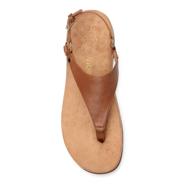 Vionic Kirra Women's Sandals Brown : 6.5 W