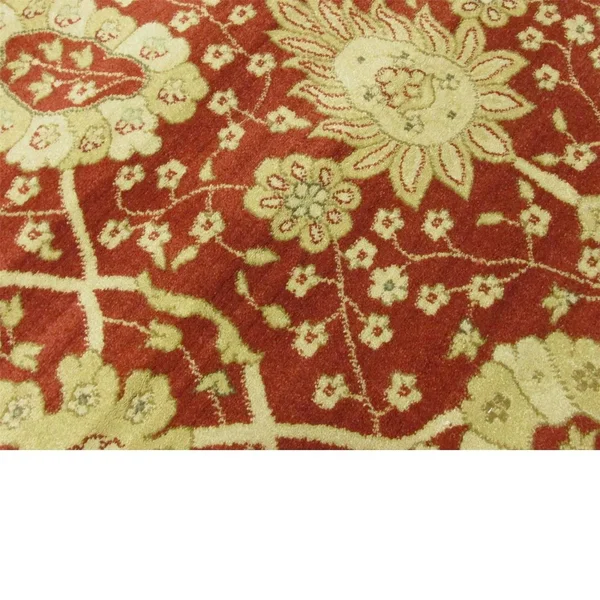 Unique Loom Adel Edinburgh Area Rug (8& x 8& Round - Red)