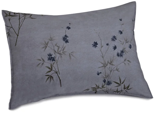 Calvin Klein Bamboo Flower Standard Sham Hyacinth