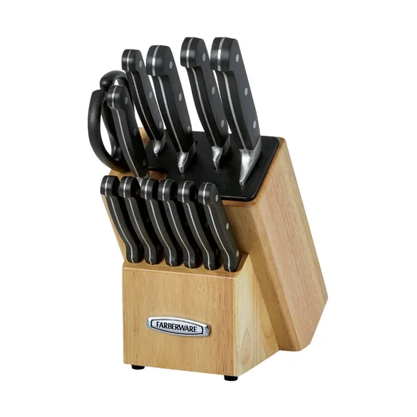 Farberware Edgekeeper Pro 13-Piece Self-Sharpening Knife Block Set