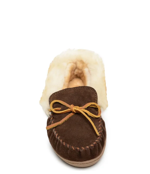 Minnetonka Alpine Sheepskin Moc 11 Women's Pink