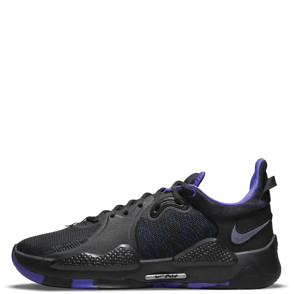 Nike PG 5 - Mens Basketball Shoes - Black/Silver, Size 9.5
