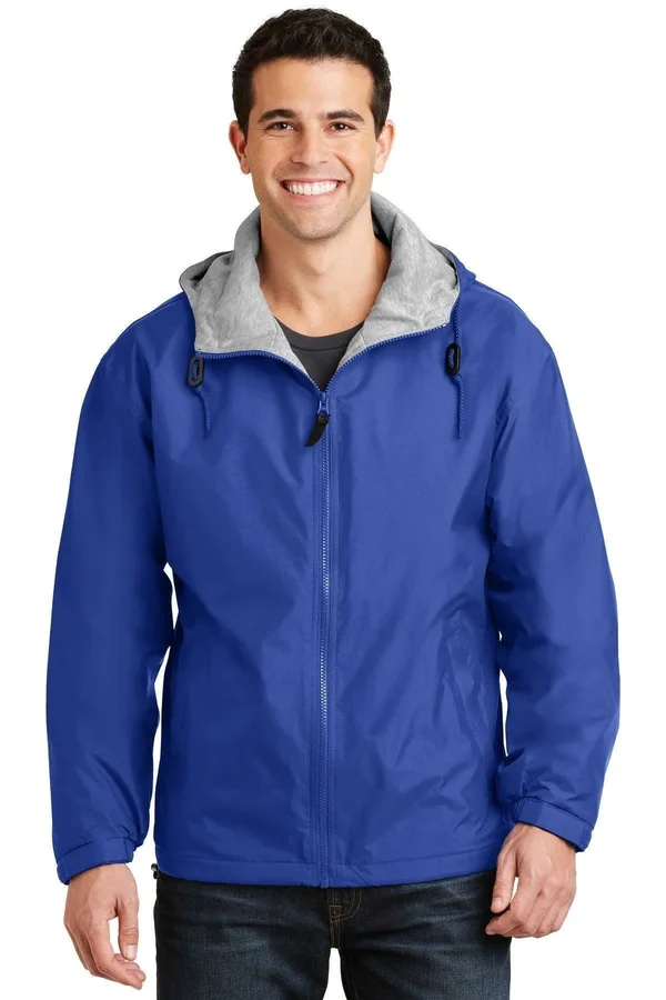 Port Authority JP56 Team Jacket - Royal/Light Oxford - 4XL