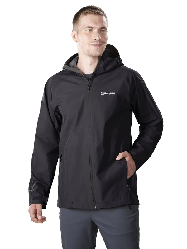 Berghaus Paclite 2.0 Jacket Black - Mens Gore-Tex Casual Jacket (Size XS - Color Black - Black)