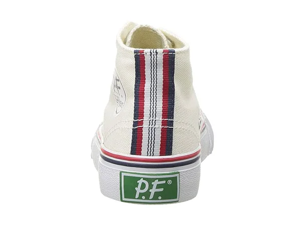 PF Flyers Center Hi (Little Kid/Big Kid) - 2 Little Kid M, White Canvas