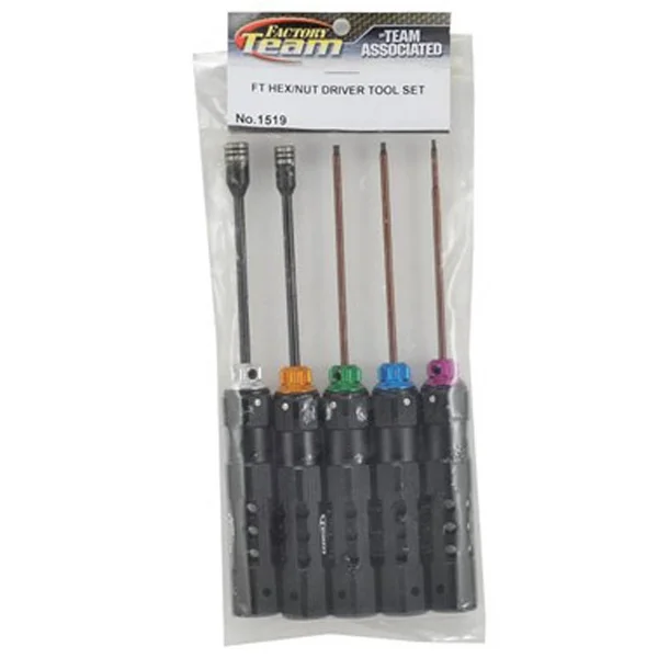 Associated Factory Team Hex Nut Driver Tool Set 5pc.