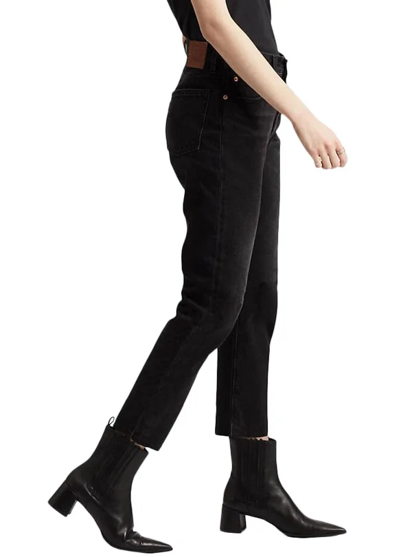 Levi&s 501 Crop Jeans in Black