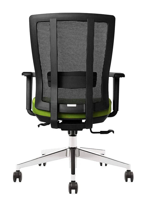 Bitchair Ergonomic Mesh Office Chair in Green with Seat Slide