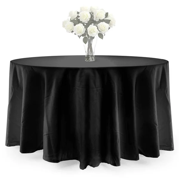Lann&s Linens 10 Premium 90x22 Round Tablecloths for Wedding/Banquet/Restaurant - Polyester Fabric