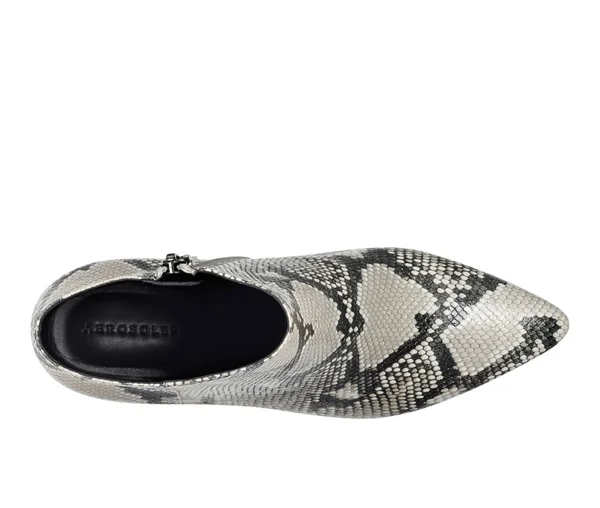 Aerosoles Natural Snake Epigram Bootie